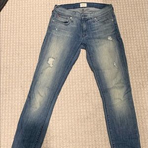 Hudson mid-rise jeans